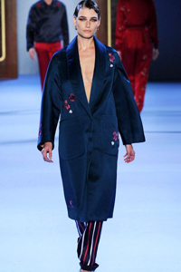 женское пальто 2014 Ulyana Sergeenko