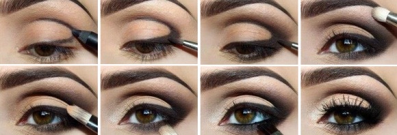 макияж глаз инструкции