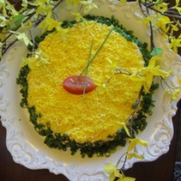 салат «Мимоза» с сыром